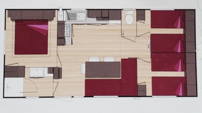 R- Mobilhome Baltique - 32m² - 3 bedrooms — 4
