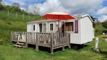 Location - Mobil Home Trigano Evolution Ou Sun Roller - 3 Chambres - Camping La Cigale de L'Allier