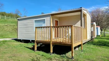 Location - Mobil Home I.R.M. Loggia 2 - Année 2024 - 2 Chambres - Camping La Cigale de L'Allier