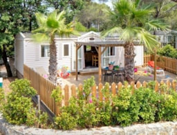 Alojamiento - Cottage Holiday Résidence Prestige 40M² (3 Habitaciones) Terraza, Vista Panorámica, Aire Acondicionado, Tv - Camping  Holiday Green