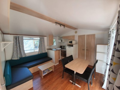 Mobil-home Chêne+ - 2 bedrooms with dishwasher and television