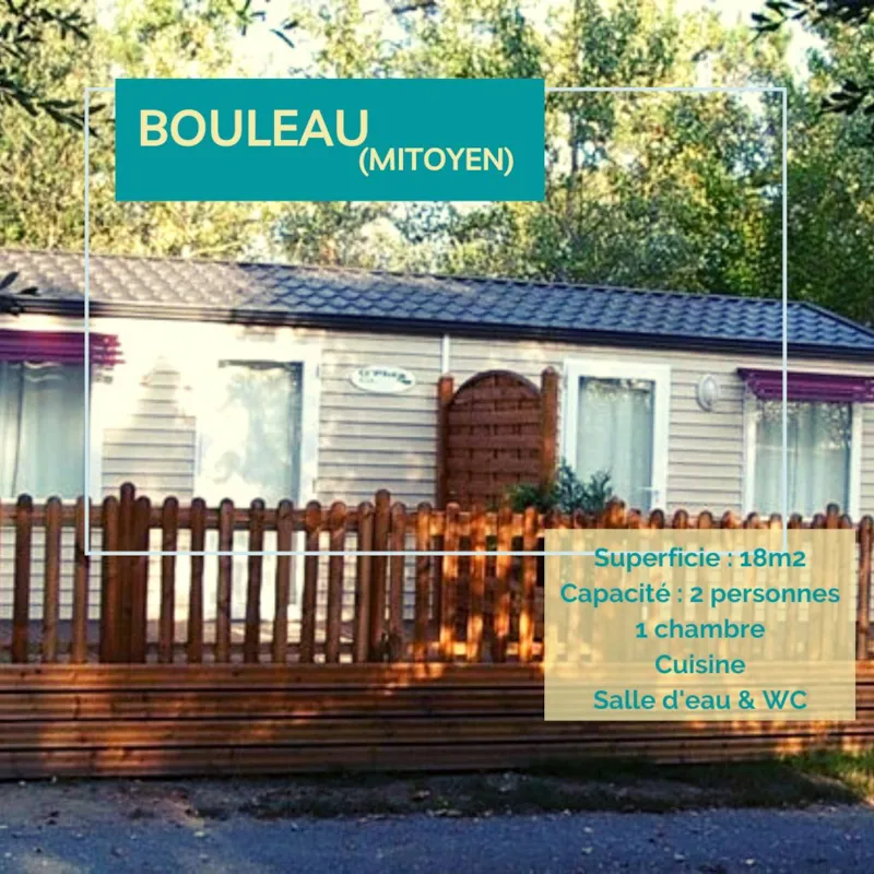 Mobil-Home Bouleau  1 Chambre