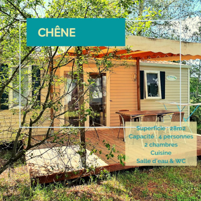 Mobile home Chêne 2 bedrooms
