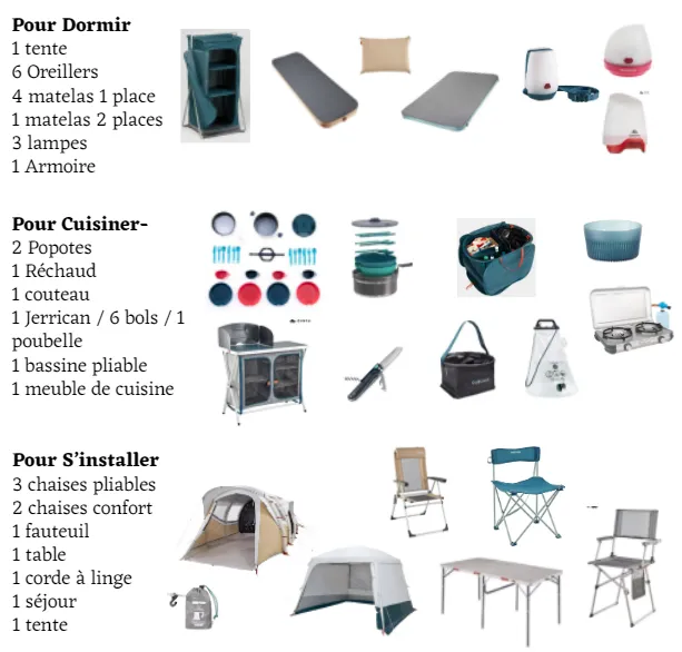 Emplacement Prêt À Camper 6 Personnes