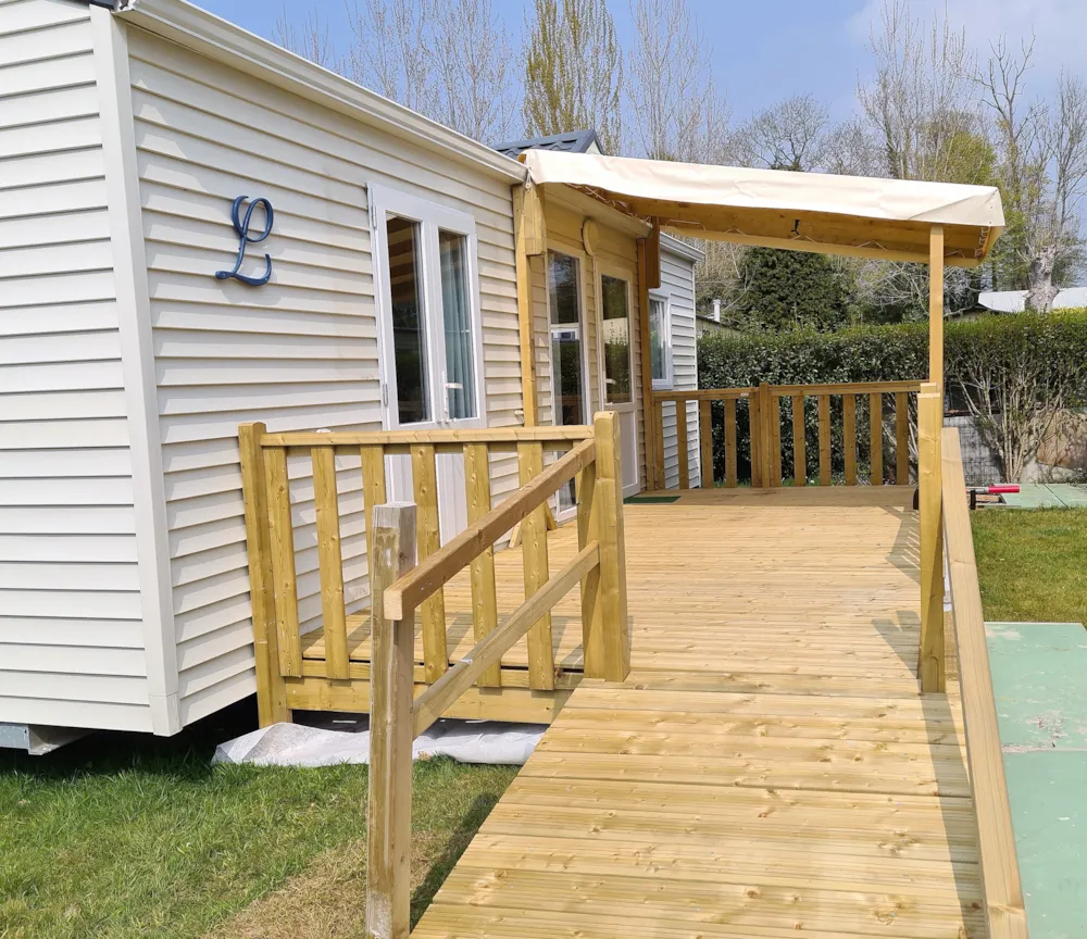 Location - Mobil Home Pmr Petit Malo - Camping de l'Orival