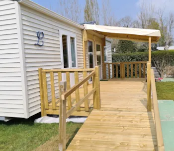Mietunterkunft - Wohnwagen Petit Malo - Camping de l'Orival