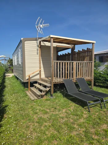 Mietunterkunft - Lodge 3 Schlafzimmer - Camping Le Lagon de la Prée