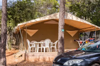 Mietunterkunft - Lodge 38M² | 2 Schlafzimmer - Camping Marvilla Parks - Les Lacs du Verdon