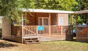 Mietunterkunft - Premium Exclusive | 31M² | Klimaanlage + Tv | 2 Schlafzimmer | Hochterrasse - - Camping Marvilla Parks - Les Lacs du Verdon