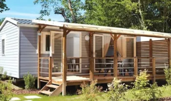 Mietunterkunft - Premium Azure | 41M² | Klimaanlage + Tv | 4 Schlafzimmer | 2 Badezimmer | Lounge Terrasse - - Camping Marvilla Parks - Les Lacs du Verdon