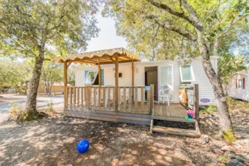 Mietunterkunft - Mobilheim Comfort - 29 M²- 2 Zimmer - Hochterrasse - Homair - Camping Les Lacs du Verdon