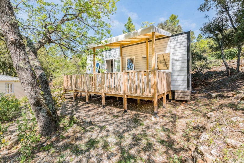 Mobilheim Comfort - 31 m²- 3 Zimmer - Hochterrasse