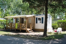 Mietunterkunft - Cottage Familien Plus Premium - Camping Abri de Camargue