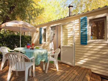 Mietunterkunft - Mobilheim Méditerranéen - Camping Abri de Camargue