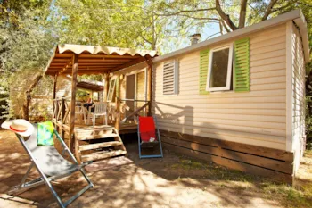 Huuraccommodatie(s) - Cottage Grand Mediterranéen Premium - Camping Abri de Camargue
