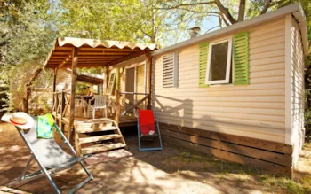 Huuraccommodatie(s) - Cottage Grand Mediterranéen Premium - Camping Abri de Camargue