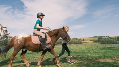 Pony course (6-9 yrs) - Full week - Beginner to Galop 2 -