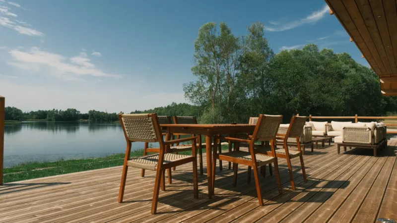 Maison Canadienne Au Bord Du Lac