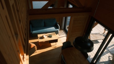 Floating hut  with private Nordic bath