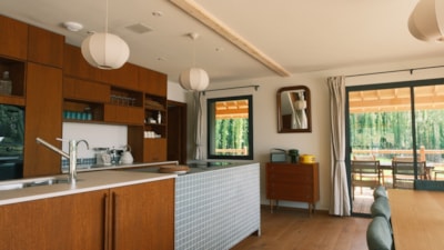 Canadian lakeside house