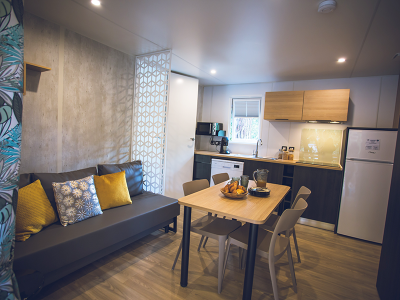 Mobil-home Premium 2 ch. 2 sdb climatisé