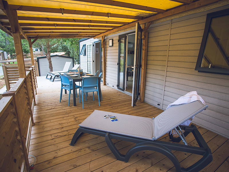 Mobil-home Premium 3 ch. 2 sdb climatisé