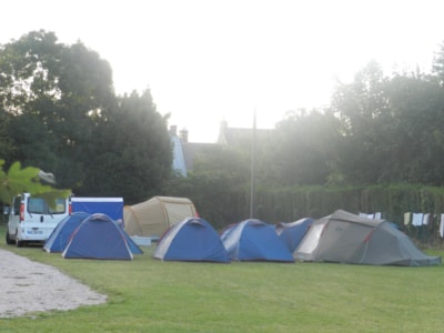 Pitch + tent + bike package — 2