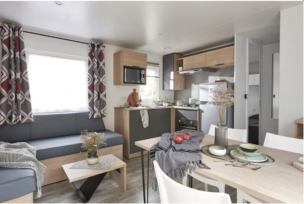 Location - Mobil Home Premium - 3 Chambres - Camping Le Rivage