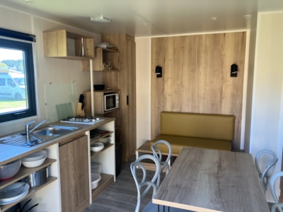 Mobile home Cabin with Bathroom - 2 bedrooms - — 7