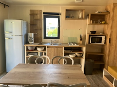 Mobile home Cabin with Bathroom - 2 bedrooms - — 8