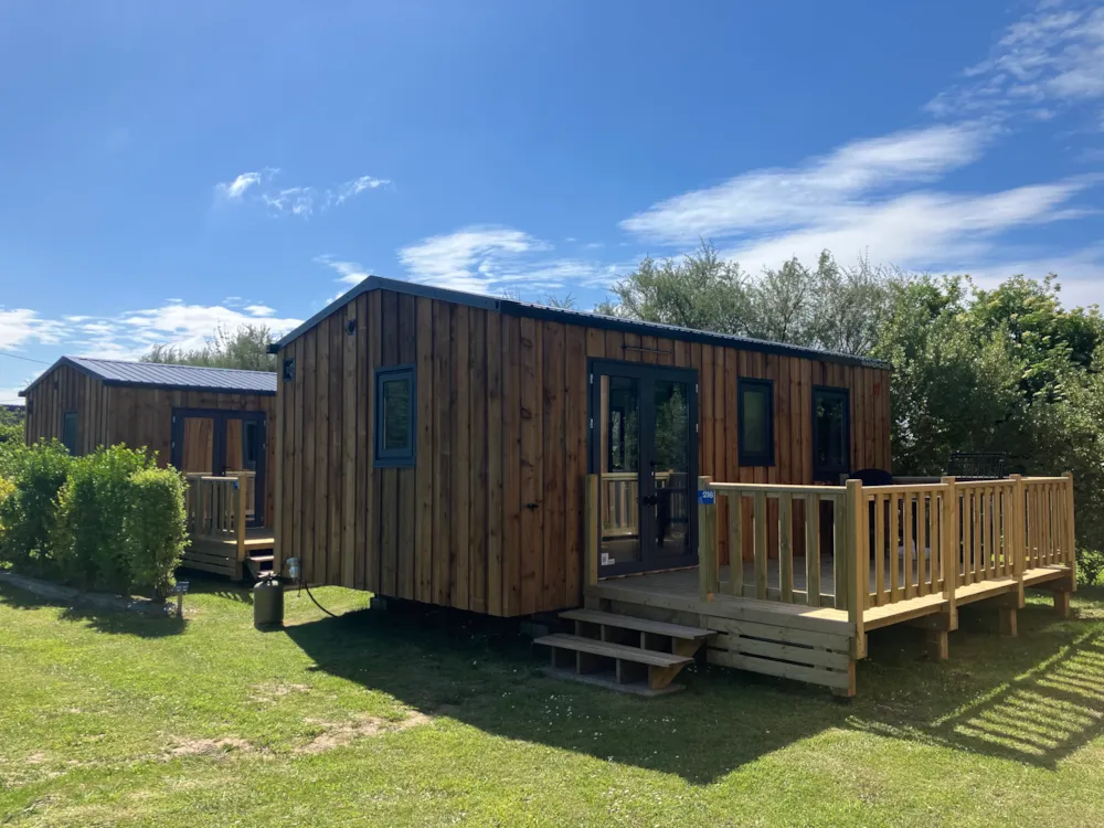 Location - Mobil Home Cabane Avec Salle De Bain - 2 Chambres - - Camping Le Rivage