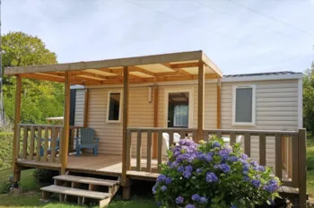 Mietunterkunft - Mobilheim Super Mercure - Camping Les Garennes de la Mer