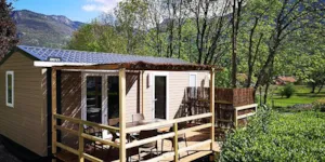 Locatif - Mobile-home SAVOIE 26m² - 2 bedrooms + air-conditioning - Camping Marie France