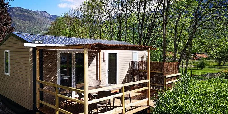 Mobil Home Savoie 26M² - 2 Chambres + Climatisation