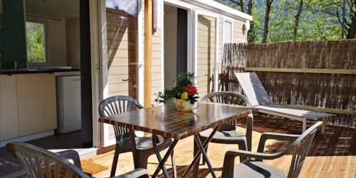 Mietunterkunft - Mobilheim Savoie 26M² - 2 Schlafzimmer + Klimaanlage - image n°2 - Camping Marie France