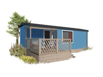 Mietunterkunft - Mobilheim Valmorel - Camping Marie France