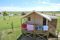 Location - Lodge  Confort 22M² - 2 Chambres - VNaya Village - Camping La Dive