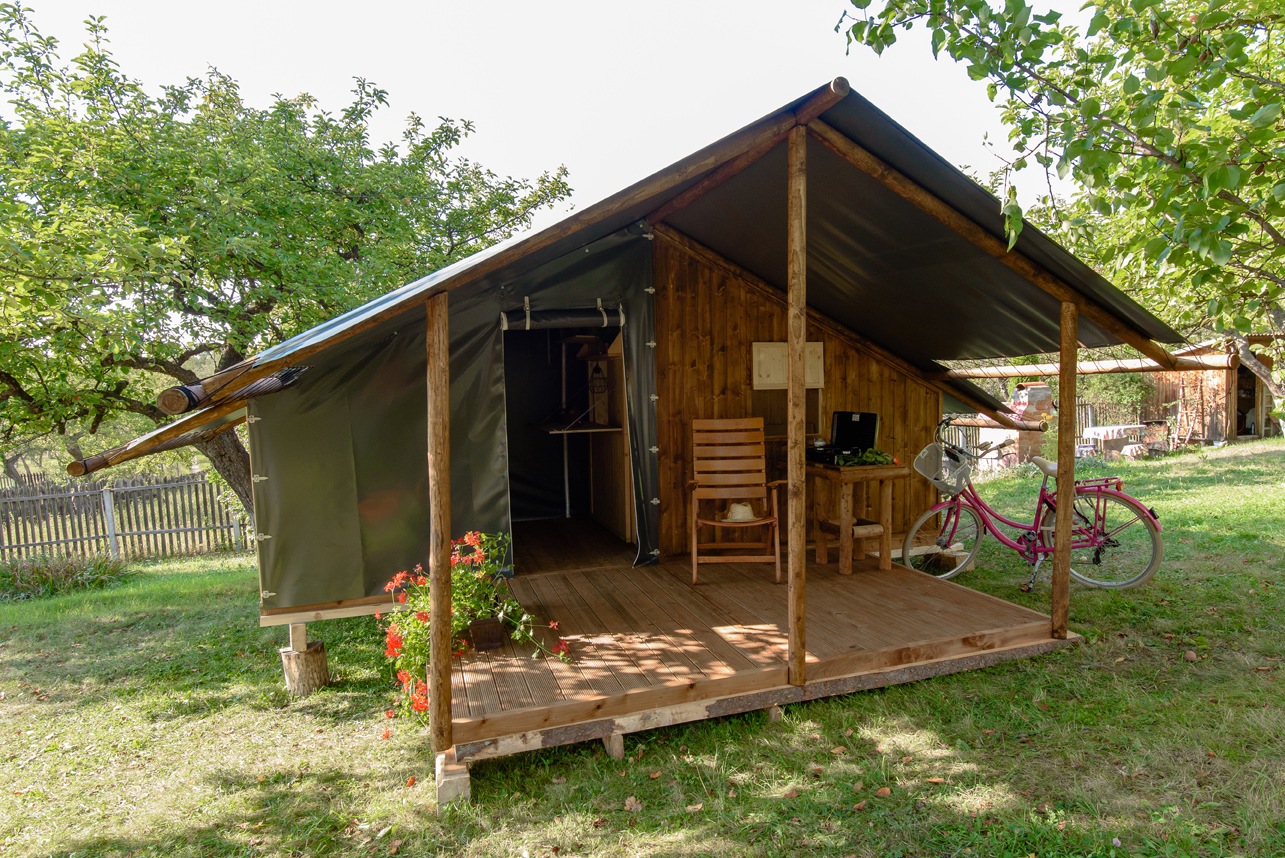 Accommodation - Prestige Cabane Du Campeur 10M² - 1 Bedroom - VNaya Village - Camping La Dive