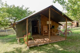 Location - Prestige Cabane Du Campeur 10M² - 1 Chambre - VNaya Village - Camping La Dive