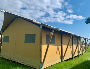 Mietunterkunft - Lodge Premium 38M² - 2 Zimmer - Camping La Dive