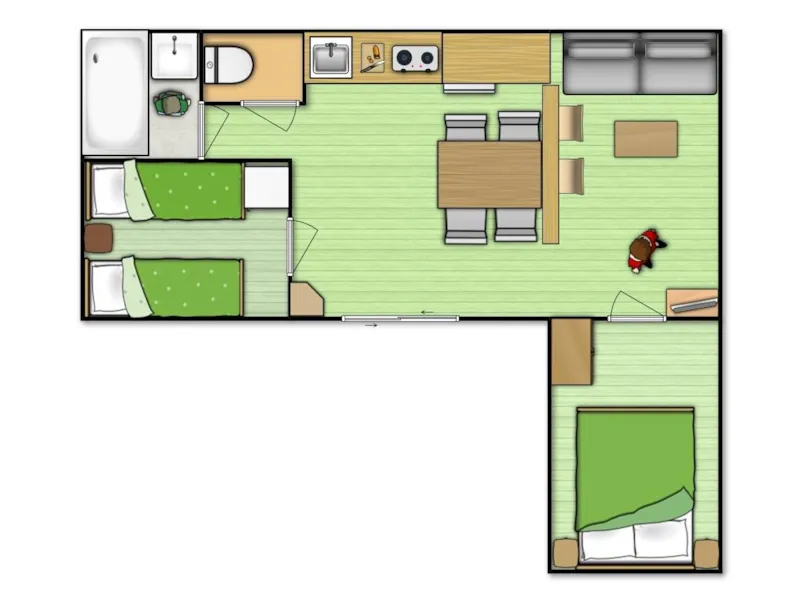 Chalet Grand Isard - 2 Chambres