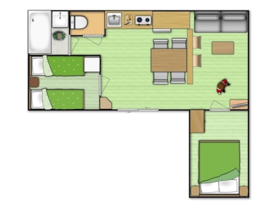 Chalet GRAND ISARD - 2 bedrooms