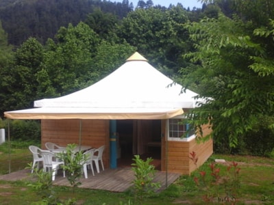 Lodge CONFORT (with sanitary facilities) - 2 sleeping areas