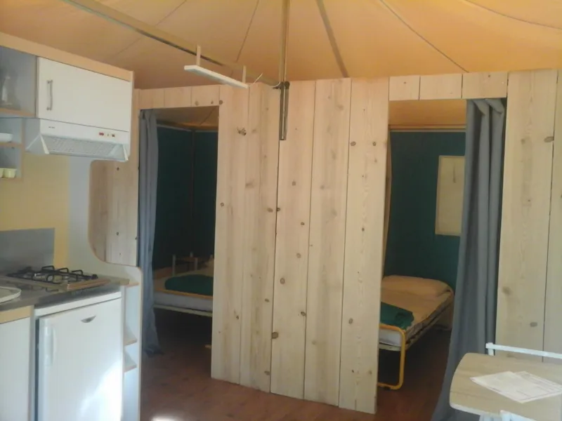 Lodge Confort (Avec Sanitaires) - 2 Espaces Nuit