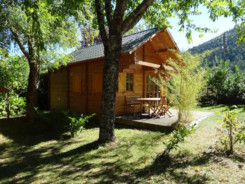 Chalet Scandinave - 1 Chambre (Lit Double) & 1 Mezzanine (2 Lits Simples)