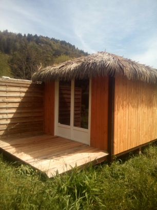 Cabane CAHUTE (sans sanitaire) - 1 espace nuit