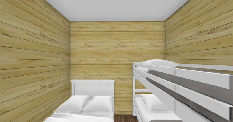 Cabane Cahute (Sans Sanitaire) - 1 Espace Nuit