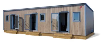 Location - Studette Hôtelière Avec Petite Terrasse - Camping Les Chalets du Lac Belcaire ****