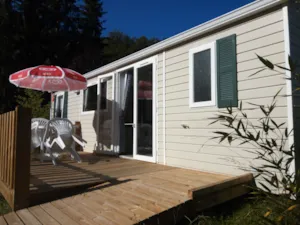 Locatif - Mobile home 3 bedrooms + air-conditioning - Camping Le Moulin Brûlé