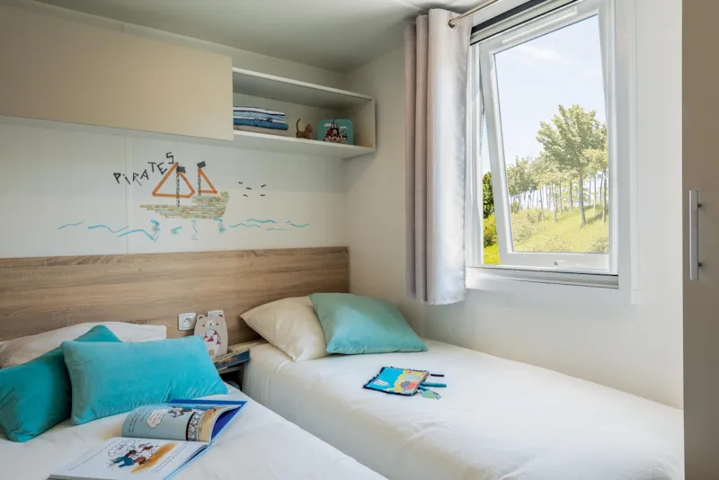 Mobil-Home Violette Climatisé 3 Chambres